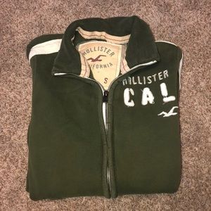 Hollister Zip Up Sweatshirt